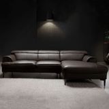  Sofa Da Malaysia DG855 – Sang Trọng Và Hiện Đại Với Thiết Kế Góc L 