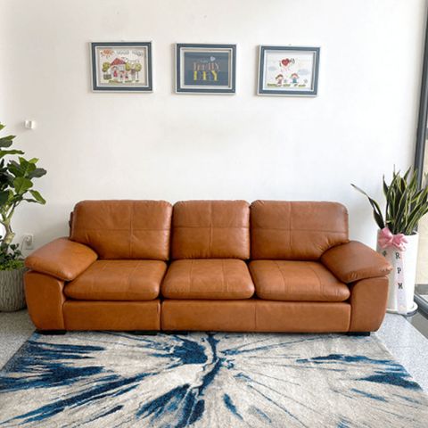 Sofa văng bọc da hiện đại