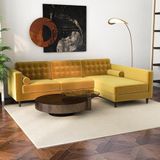  Sofa Góc Bọc Nỉ Cao Cấp Louvre 