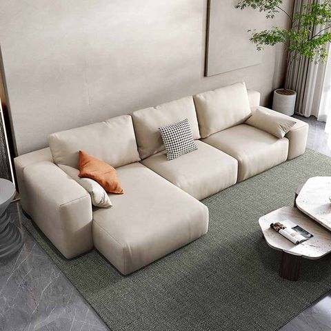 Bộ sofa góc L nhập khẩu sang trọng