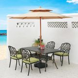  Bàn Sân Vườn Chữ Nhật BN04CN - Sang Trọng và Tiện Nghi Cho Không Gian Ngoài Trời 