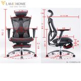  Ghế Công Thái Học Sihoo V1 Có Gác Chân 