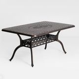  Bàn Sân Vườn Chữ Nhật BN04CN - Sang Trọng và Tiện Nghi Cho Không Gian Ngoài Trời 