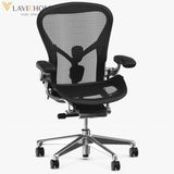  Ghế Công Thái Học Herman Miller Aeron Khung Nhôm Chân Nhôm 