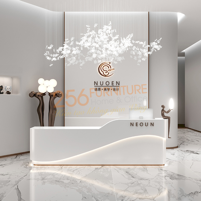  Quầy Lễ Tân QLT35-T 