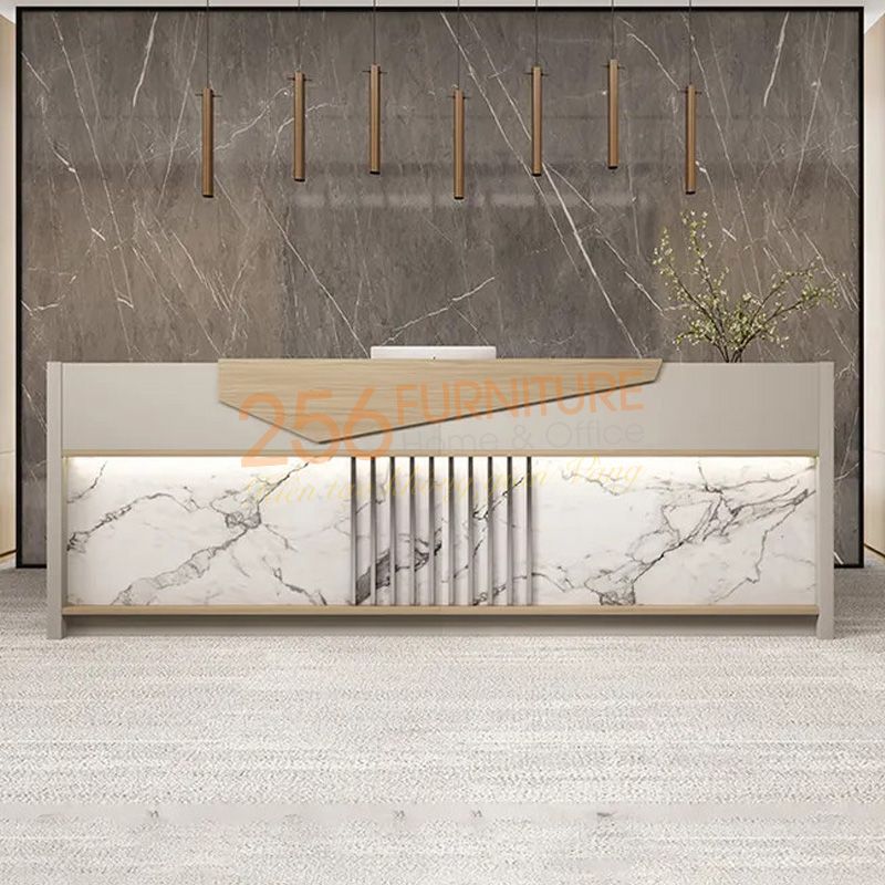  Quầy Lễ Tân QLT08-T 