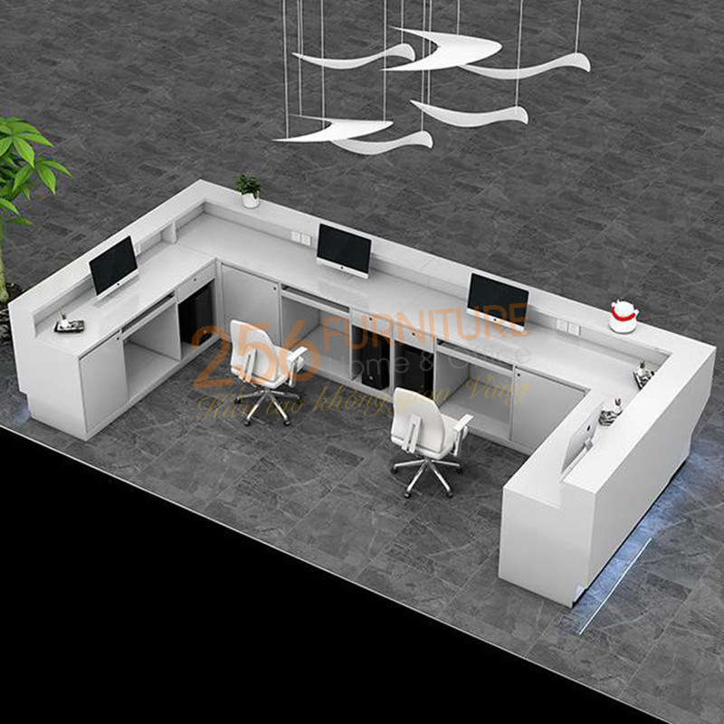  Quầy Lễ Tân QLT005-U 