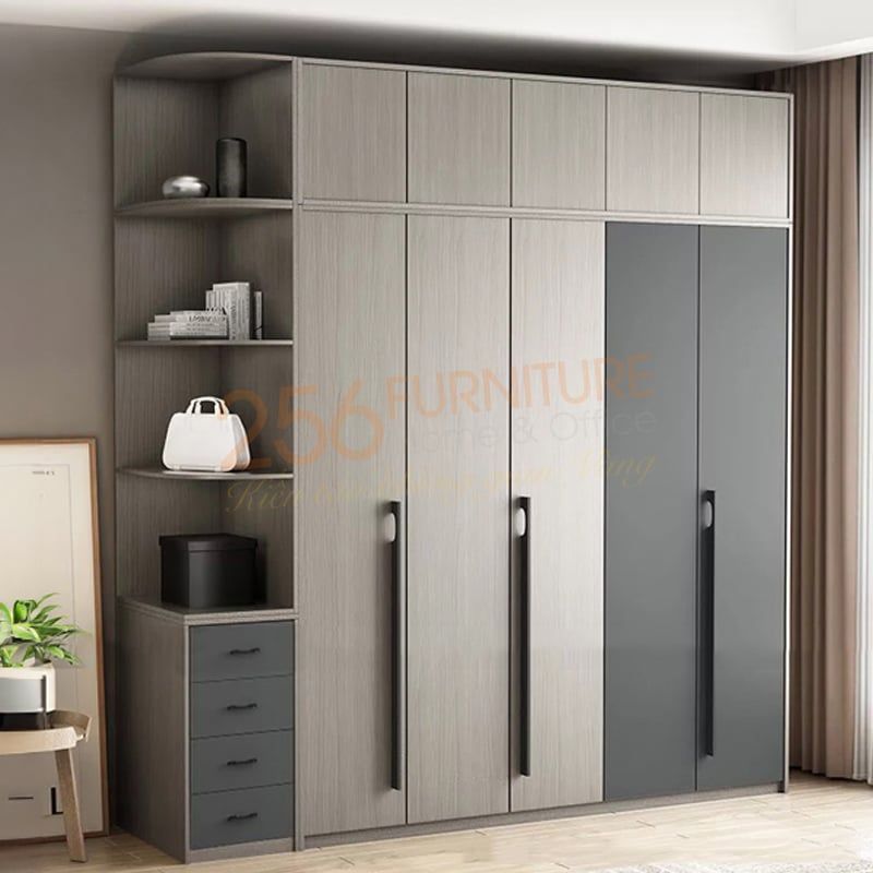  Tủ Quần Áo TQA019-CM 