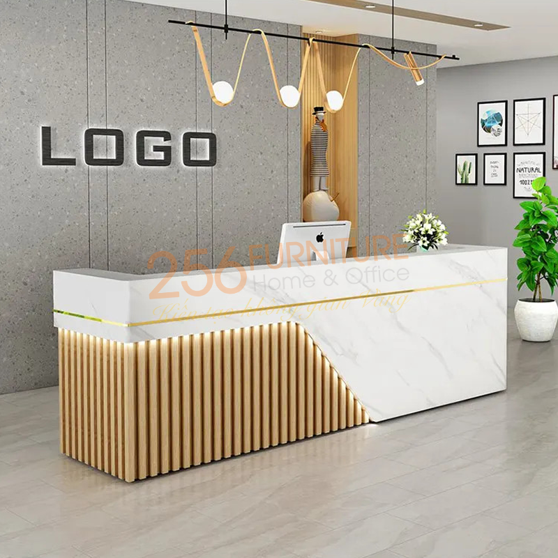  Quầy Lễ Tân QLT007-SP 