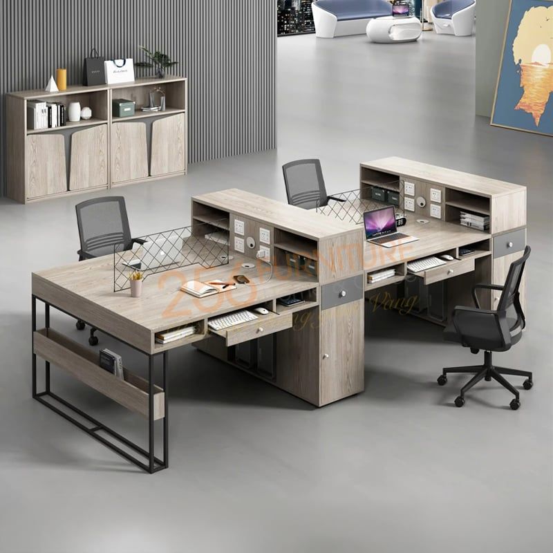  Cụm Bàn Làm Việc C4-B2412-H76 
