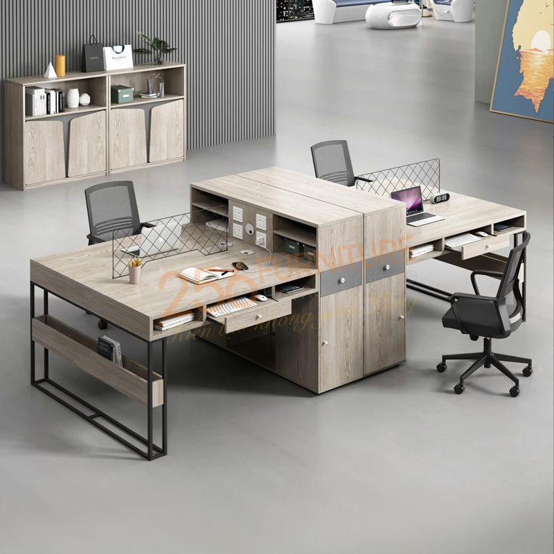  Cụm Bàn Làm Việc C4-B2412-H77 