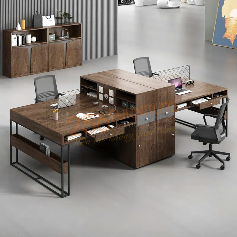  Cụm Bàn Làm Việc C4-B2412-H77 