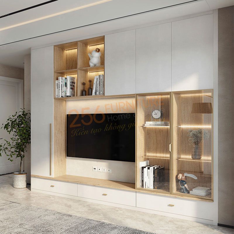  Kệ Vách Tivi KV16 