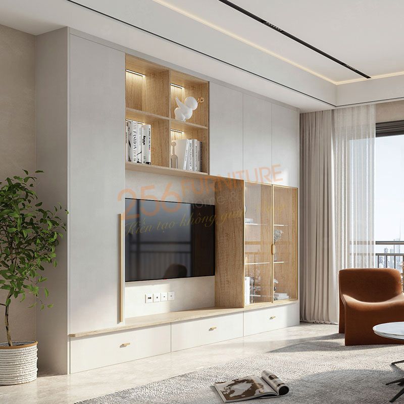  Kệ Vách Tivi KV16 