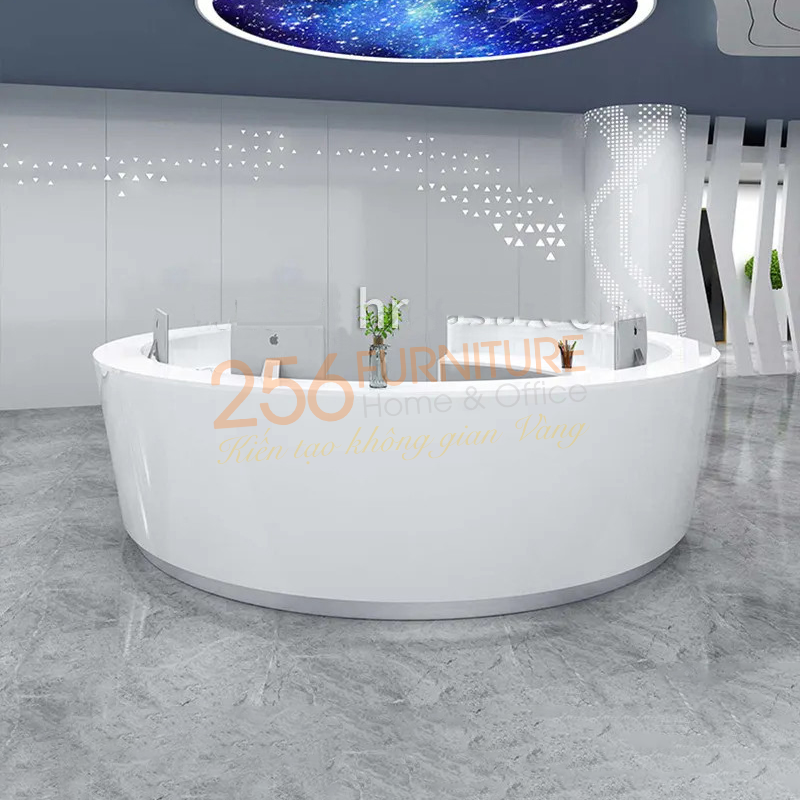  Quầy Lễ Tân QLT003-U 