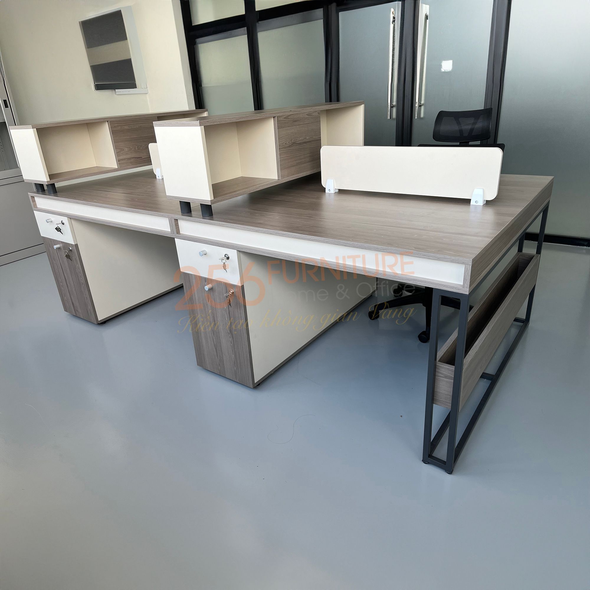  Cụm Bàn Làm Việc C4-B2412-H39 