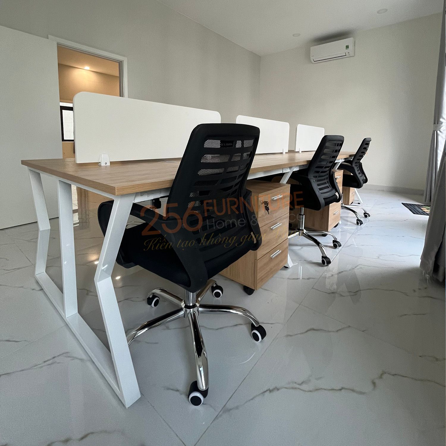  Cụm Bàn Làm Việc C4-B2412-H60 