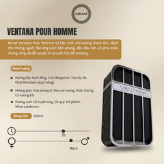 Nước hoa Armaf Ventana Pour Homme 100ml