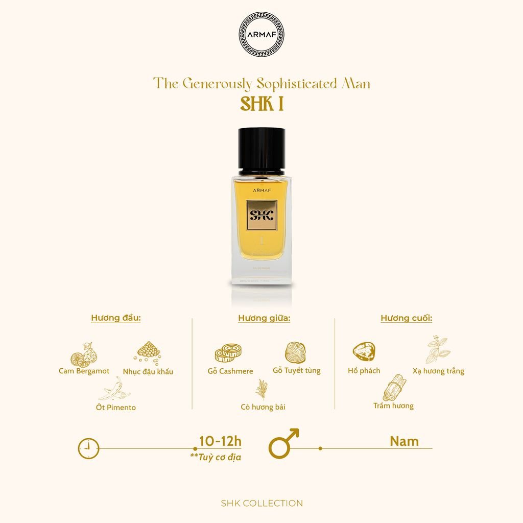 Nước Hoa Armaf SHK I Eau De Parfum 100ml
