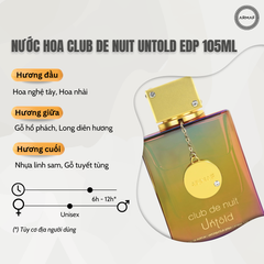 Nước hoa Armaf Club de Nuit Untold 105ml