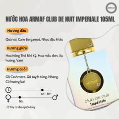 Nước hoa Armaf Club de Nuit Imperial 105ml