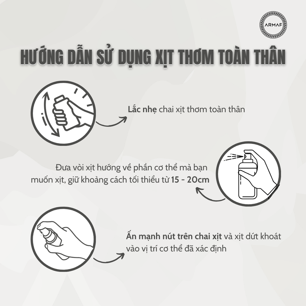 Xịt thơm toàn thân Armaf Le Parfait Panache Pour Femme 200ml