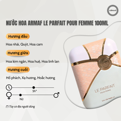 Nước hoa Le parfait Pour Femme 100ML