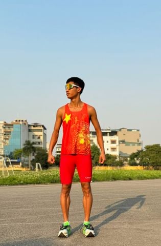 Áo Cờ Đỏ họa tiết Trống Đồng