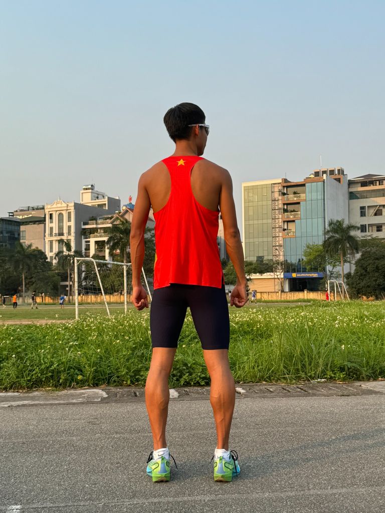 Áo Cờ Đỏ họa tiết Trống Đồng