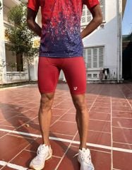 Quần bó cơ E* RED ( Vải trơn)