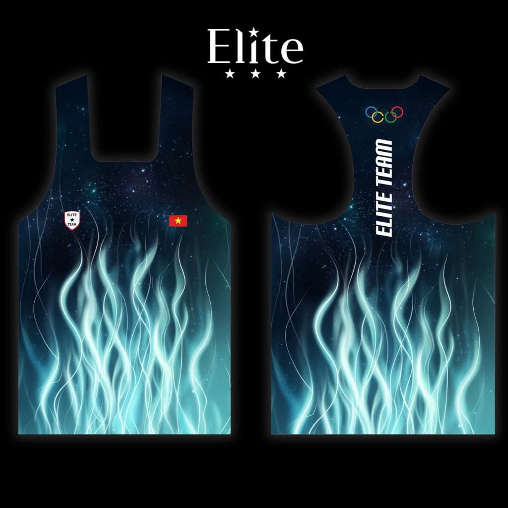 Áo Elite* Lửa Xanh (Nam)