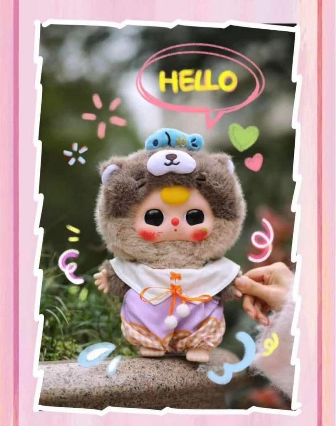 赤ちゃんのための動物のパーティーぬいぐるみブラインドボックス、ミステリートイズ、デスクトップの装飾品コレクション、かわいいアニメのフィギュア、第1世代の人形  - AliExpress