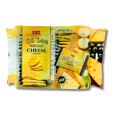  Bánh Quy Khoai Tây Potato Cracker Goloa Vị Phô Mai Gói 150G và 285g 