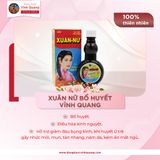  Combo 12 chai Xuân Nữ Bổ Huyết VĨNH QUANG 280ml - Điều hòa kinh nguyệt, liệu trình dễ đậu thai cho Phụ Nữ 