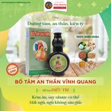  Combo 3 chai Bổ Tâm An Thần VĨNH QUANG - Dễ ngủ, ngủ ngon và sâu - chai 280ml 