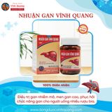  Combo 3 Hộp Nhuận Gan VĨNH QUANG - Hỗ trợ thanh nhiệt, tăng cường chức năng gan, gan nhiễm mỡ - Hộp 60 viên 