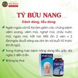  Combo 3 Hộp Tỷ Bửu Nang VĨNH QUANG - Viêm xoang, Viêm mũi dị ứng, Nghẹt mũi, Chảy nước mũi, Nhức đầu - Hộp 60 viên 