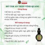  Bổ Tâm An Thần Vĩnh Quang 