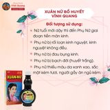  Combo 3 chai Xuân Nữ Bổ Huyết VĨNH QUANG 280ml - Điều hoà kinh nguyệt, đau bụng kinh, bệnh phụ khoa, bổ máu cho Phụ Nữ 