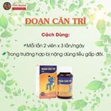  Combo 3 Hộp Đoạn Căn Trĩ VĨNH QUANG - Giảm trĩ nội, trĩ ngoại, đại tiện chảy máu do trĩ - Hộp 60 viên 