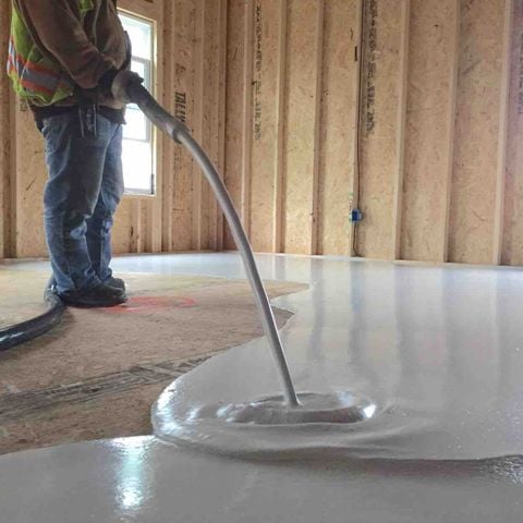 Hợp chất làm bóng và tăng cứng bề mặt sàn công nghiệp