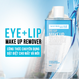  [Hàng Công Ty] Nước Tẩy Trang Mắt Và Môi Maybelline Eye + Lip Make Up Remover 150ml 