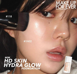  Kem Nền Dành Cho Da Khô Make Up For Ever HD Skin Hydra Glow Hydrating Foundation with Hyaluronic Acid 30ml 