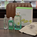 Set nước hoa Hermes Un Jardin Sur Le Nil (EDT 100ml + EDT 15ml + Sữa Tắm 40ml) 