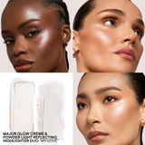  Highlighter Dạng Phấn Và Kem Patrick TA Major Glow Crème & Powder Light Reflecting Highlighter Duo 