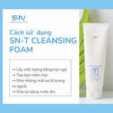  Sữa Rửa Mặt Tế Bào Gốc SN-T Nội Địa Hàn Làm Sạch Sâu Dành Cho Da Dầu, Da Mụn Và Kích Ứng 120ml 