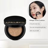  Cushion Aprilskin Magic Snow SPF 50+ PA+++ 15g - Tặng 1 Lõi Thay Thế 