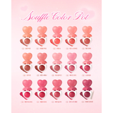  Son Kem Bùn Trái Tim Dasique Souffle Color Pot 6.5g (Tặng cọ son) 