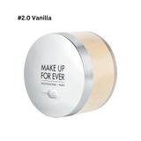 Phấn Phủ Make Up For Ever Dạng Bột Siêu Mịn Dành Cho Da Dầu Giúp Cố Định 24h Ultra HD Setting Powder 16g (Kèm Bông Mút) 