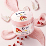  Tẩy Tế Bào Chết Dove Lựu Và Hạt Mỡ 225ml 